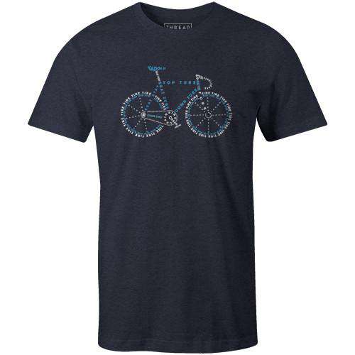 Bike AnatomyReigedesign - THREAD+SPOKE | MTB APPAREL | ROAD BIKING T-SHIRTS | BICYCLE T SHIRTS |