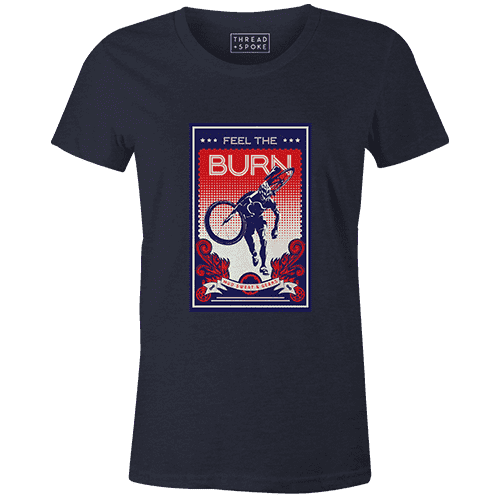 Feel the Burn Women'sSassan Filsoof - THREAD+SPOKE | MTB APPAREL | ROAD BIKING T-SHIRTS | BICYCLE T SHIRTS |