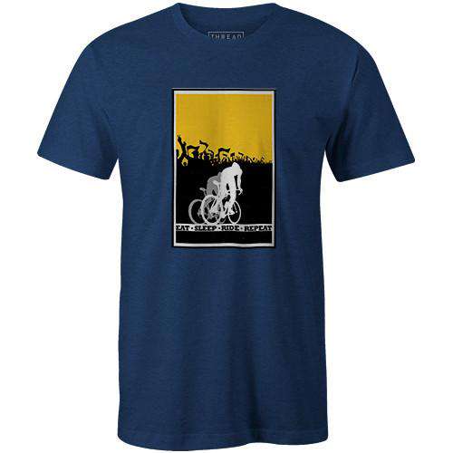 Eat, Sleep, Ride, RepeatSassan Filsoof - THREAD+SPOKE | MTB APPAREL | ROAD BIKING T-SHIRTS | BICYCLE T SHIRTS |