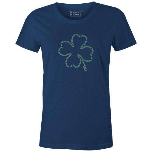 Chained Clover Women'sThread+Spoke - THREAD+SPOKE | MTB APPAREL | ROAD BIKING T-SHIRTS | BICYCLE T SHIRTS |