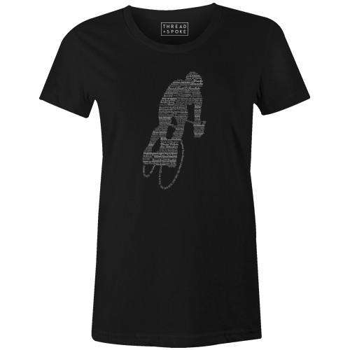 Tour Biker Women'sThread+Spoke - THREAD+SPOKE | MTB APPAREL | ROAD BIKING T-SHIRTS | BICYCLE T SHIRTS |