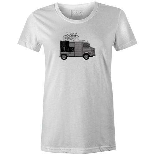 Ronde Van Women'sThread+Spoke - THREAD+SPOKE | MTB APPAREL | ROAD BIKING T-SHIRTS | BICYCLE T SHIRTS |