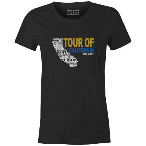 Tour of California Women'sThread+Spoke - THREAD+SPOKE | MTB APPAREL | ROAD BIKING T-SHIRTS | BICYCLE T SHIRTS |