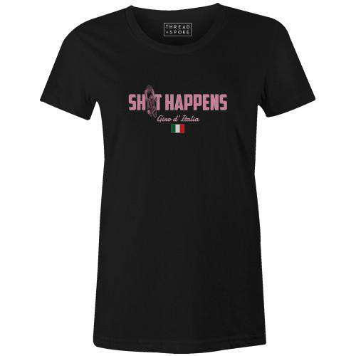Shit Happens Women'sThread+Spoke - THREAD+SPOKE | MTB APPAREL | ROAD BIKING T-SHIRTS | BICYCLE T SHIRTS |