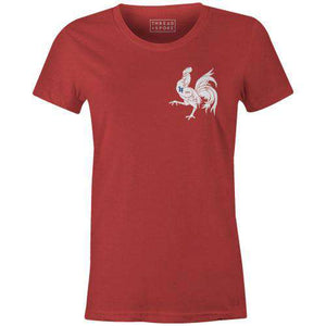 Rooster Women'sThread+Spoke - THREAD+SPOKE | MTB APPAREL | ROAD BIKING T-SHIRTS | BICYCLE T SHIRTS |