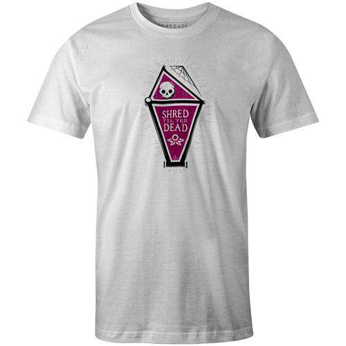 Shred Til Yer DeadDustin Fritz - THREAD+SPOKE | MTB APPAREL | ROAD BIKING T-SHIRTS | BICYCLE T SHIRTS |