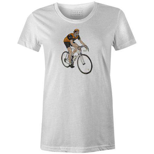 Hannibal the Cannibal Women'sThread+Spoke - THREAD+SPOKE | MTB APPAREL | ROAD BIKING T-SHIRTS | BICYCLE T SHIRTS |