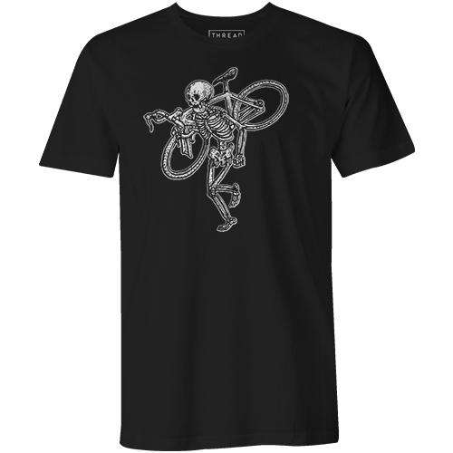 Skeleton CXThread+Spoke - THREAD+SPOKE | MTB APPAREL | ROAD BIKING T-SHIRTS | BICYCLE T SHIRTS |