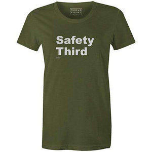 Safety Third Women'sThread+Spoke - THREAD+SPOKE | MTB APPAREL | ROAD BIKING T-SHIRTS | BICYCLE T SHIRTS |
