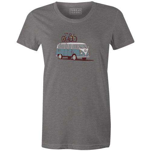 Bike Bus Women'sThread+Spoke - THREAD+SPOKE | MTB APPAREL | ROAD BIKING T-SHIRTS | BICYCLE T SHIRTS |