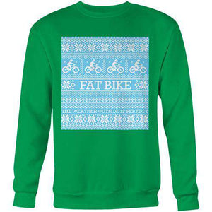 Fat Bike Holiday SweaterThread+Spoke - THREAD+SPOKE | MTB APPAREL | ROAD BIKING T-SHIRTS | BICYCLE T SHIRTS |