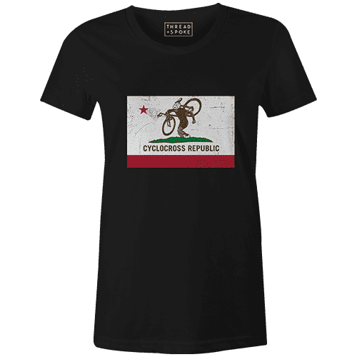 CX Republic Women'sThread+Spoke - THREAD+SPOKE | MTB APPAREL | ROAD BIKING T-SHIRTS | BICYCLE T SHIRTS |