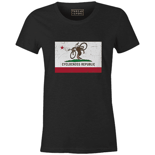 CX Republic Women'sThread+Spoke - THREAD+SPOKE | MTB APPAREL | ROAD BIKING T-SHIRTS | BICYCLE T SHIRTS |