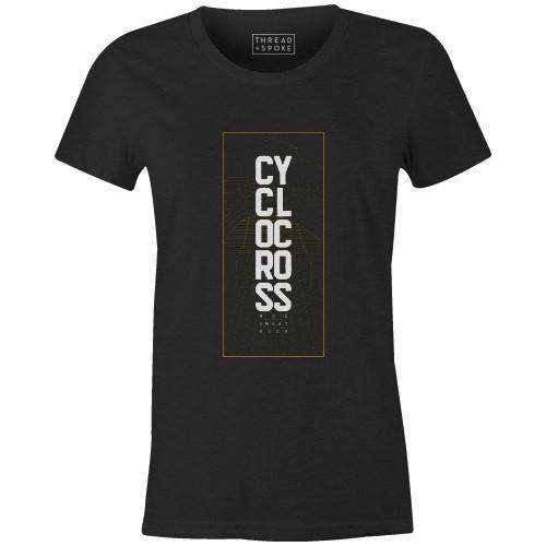 CX Stamp Women'sThread+Spoke - THREAD+SPOKE | MTB APPAREL | ROAD BIKING T-SHIRTS | BICYCLE T SHIRTS |