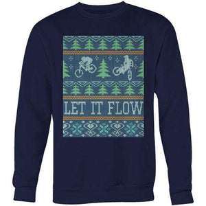 Let It Flow SweaterThread+Spoke - THREAD+SPOKE | MTB APPAREL | ROAD BIKING T-SHIRTS | BICYCLE T SHIRTS |