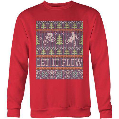 Let It Flow SweaterThread+Spoke - THREAD+SPOKE | MTB APPAREL | ROAD BIKING T-SHIRTS | BICYCLE T SHIRTS |