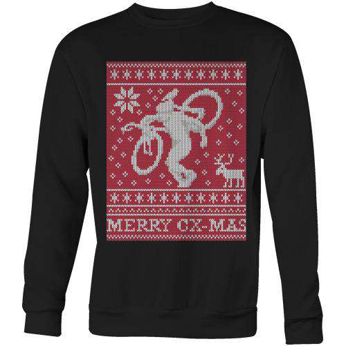 Merry CX-Mas SweaterThread+Spoke - THREAD+SPOKE | MTB APPAREL | ROAD BIKING T-SHIRTS | BICYCLE T SHIRTS |