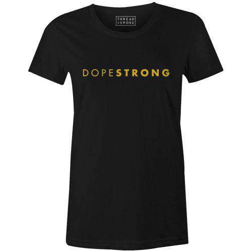 DOPESTRONG Women'sThread+Spoke - THREAD+SPOKE | MTB APPAREL | ROAD BIKING T-SHIRTS | BICYCLE T SHIRTS |