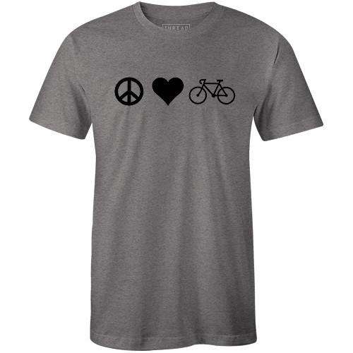 Peace Love BicyclesThread+Spoke - THREAD+SPOKE | MTB APPAREL | ROAD BIKING T-SHIRTS | BICYCLE T SHIRTS |
