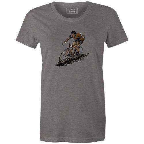 Merckx Cobble Women'sThread+Spoke - THREAD+SPOKE | MTB APPAREL | ROAD BIKING T-SHIRTS | BICYCLE T SHIRTS |