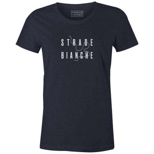 Strade Bianche Women'sThread+Spoke - THREAD+SPOKE | MTB APPAREL | ROAD BIKING T-SHIRTS | BICYCLE T SHIRTS |