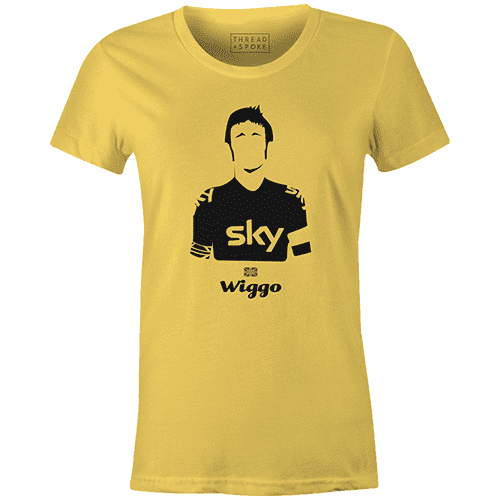 Wiggo Women'sBICI - THREAD+SPOKE | MTB APPAREL | ROAD BIKING T-SHIRTS | BICYCLE T SHIRTS |