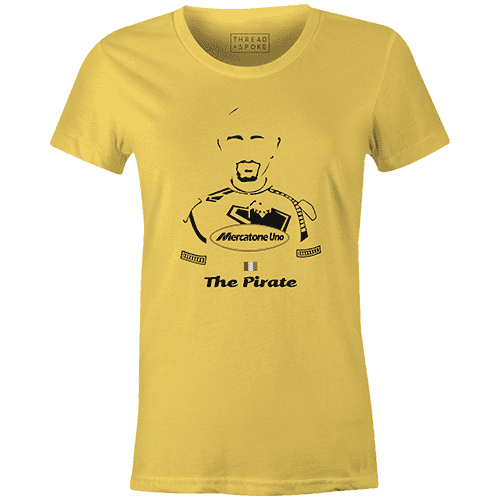 The Pirate Women'sBICI - THREAD+SPOKE | MTB APPAREL | ROAD BIKING T-SHIRTS | BICYCLE T SHIRTS |