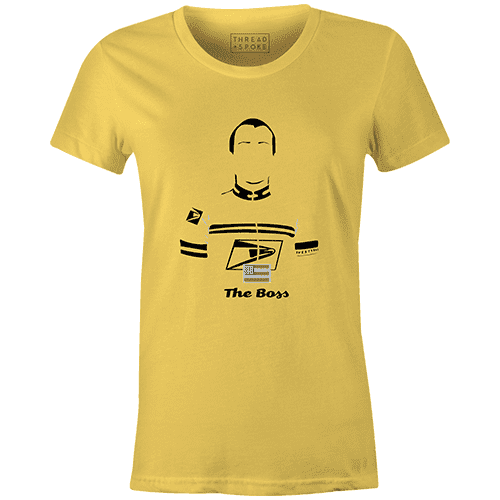The Boss Women'sBICI - THREAD+SPOKE | MTB APPAREL | ROAD BIKING T-SHIRTS | BICYCLE T SHIRTS |