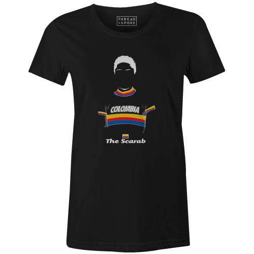 The Scarab Women'sBICI - THREAD+SPOKE | MTB APPAREL | ROAD BIKING T-SHIRTS | BICYCLE T SHIRTS |
