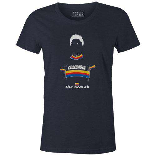 The Scarab Women'sBICI - THREAD+SPOKE | MTB APPAREL | ROAD BIKING T-SHIRTS | BICYCLE T SHIRTS |
