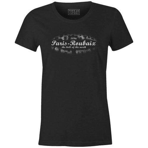 The Hell Of The North Women'sFludvd - THREAD+SPOKE | MTB APPAREL | ROAD BIKING T-SHIRTS | BICYCLE T SHIRTS |