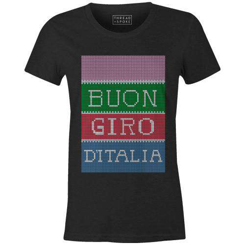 Buon Giro D'Italia Women'sJordon Mazziotti - THREAD+SPOKE | MTB APPAREL | ROAD BIKING T-SHIRTS | BICYCLE T SHIRTS |