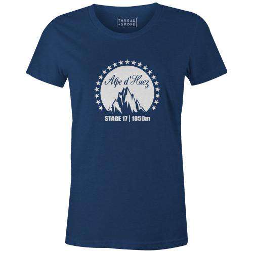 Alpe d'Huez Women'sKimball Henneman - THREAD+SPOKE | MTB APPAREL | ROAD BIKING T-SHIRTS | BICYCLE T SHIRTS |