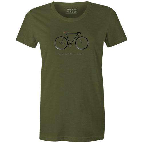 Ce N'est Pas Un Vélo Women'sMKB - THREAD+SPOKE | MTB APPAREL | ROAD BIKING T-SHIRTS | BICYCLE T SHIRTS |