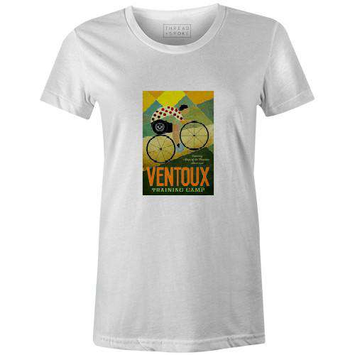 Ventoux Training Camp Women'sPoster Bob - THREAD+SPOKE | MTB APPAREL | ROAD BIKING T-SHIRTS | BICYCLE T SHIRTS |