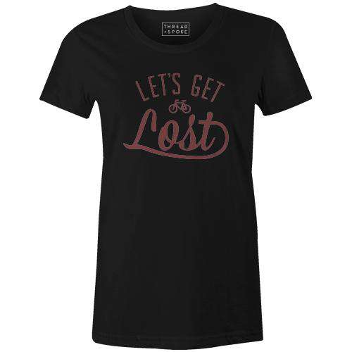 Let's Get Lost Women'sPaige Sosebee - THREAD+SPOKE | MTB APPAREL | ROAD BIKING T-SHIRTS | BICYCLE T SHIRTS |