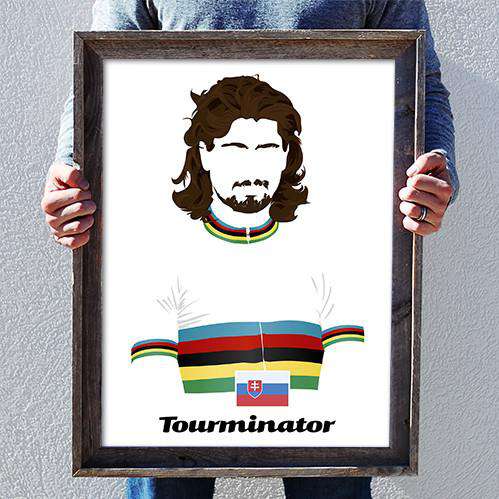 Limited Edition Tourminator PosterBICI - THREAD+SPOKE | MTB APPAREL | ROAD BIKING T-SHIRTS | BICYCLE T SHIRTS |