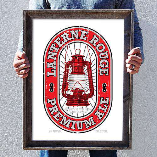 Lanterne Rouge PosterThread+Spoke - THREAD+SPOKE | MTB APPAREL | ROAD BIKING T-SHIRTS | BICYCLE T SHIRTS |