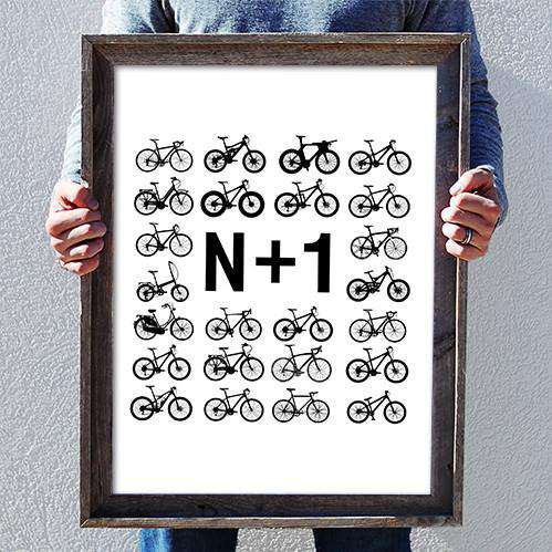 N+1 PosterThread+Spoke - THREAD+SPOKE | MTB APPAREL | ROAD BIKING T-SHIRTS | BICYCLE T SHIRTS |