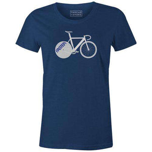 Faster Women'sRichard Pasqua - THREAD+SPOKE | MTB APPAREL | ROAD BIKING T-SHIRTS | BICYCLE T SHIRTS |