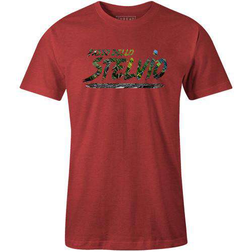 Passo Dello StelvioStrong Cycling - THREAD+SPOKE | MTB APPAREL | ROAD BIKING T-SHIRTS | BICYCLE T SHIRTS |