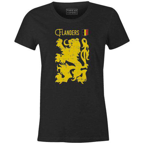 Flanders Women'sThread+Spoke - THREAD+SPOKE | MTB APPAREL | ROAD BIKING T-SHIRTS | BICYCLE T SHIRTS |