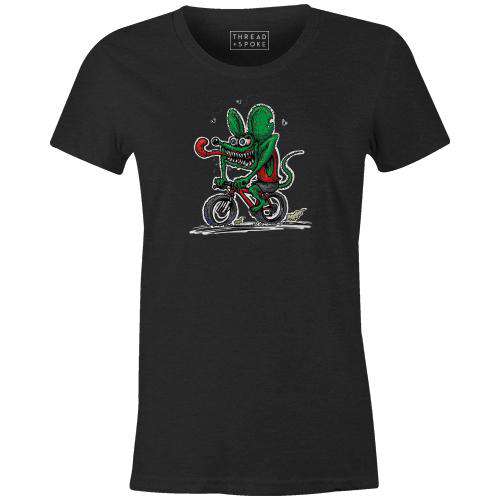 Fat Rat Women'sThread+Spoke - THREAD+SPOKE | MTB APPAREL | ROAD BIKING T-SHIRTS | BICYCLE T SHIRTS |