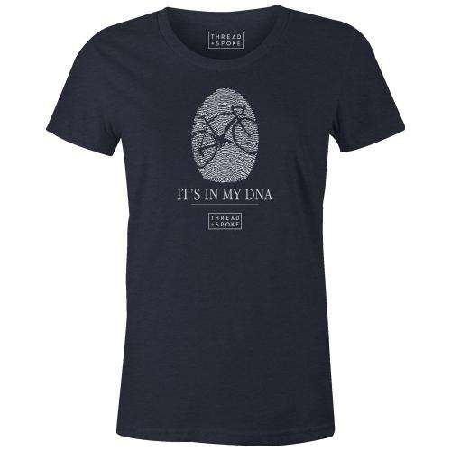 It's In My DNA Women'sThread+Spoke - THREAD+SPOKE | MTB APPAREL | ROAD BIKING T-SHIRTS | BICYCLE T SHIRTS |