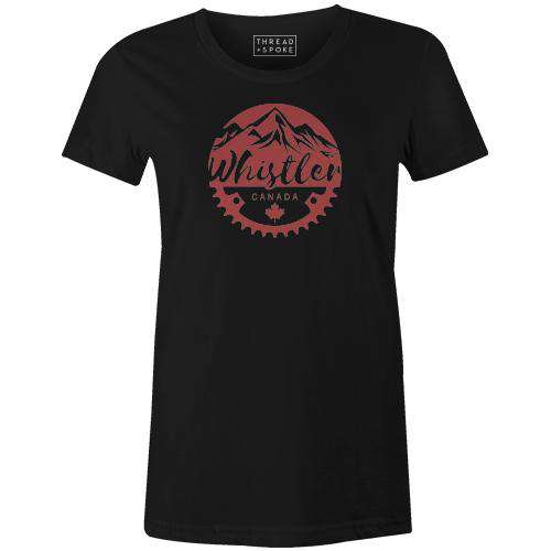 Whistler Women'sTHREAD+SPOKE - THREAD+SPOKE | MTB APPAREL | ROAD BIKING T-SHIRTS | BICYCLE T SHIRTS |