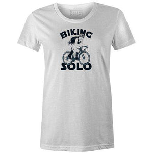 Biking Solo Women'sBoggs Nicolas - THREAD+SPOKE | MTB APPAREL | ROAD BIKING T-SHIRTS | BICYCLE T SHIRTS |