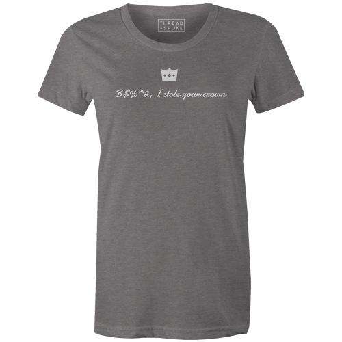 B$%^&, I Stole Your Crown Women'sThread+Spoke - THREAD+SPOKE | MTB APPAREL | ROAD BIKING T-SHIRTS | BICYCLE T SHIRTS |