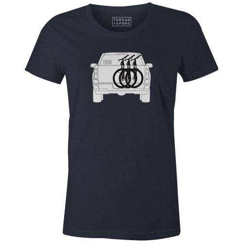 MTB Truck Women'sThread+Spoke - THREAD+SPOKE | MTB APPAREL | ROAD BIKING T-SHIRTS | BICYCLE T SHIRTS |