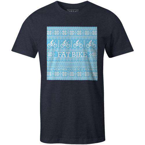 Fat Bike HolidayThread+Spoke - THREAD+SPOKE | MTB APPAREL | ROAD BIKING T-SHIRTS | BICYCLE T SHIRTS |