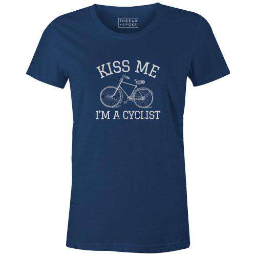 Kiss Me Women'sThread+Spoke - THREAD+SPOKE | MTB APPAREL | ROAD BIKING T-SHIRTS | BICYCLE T SHIRTS |